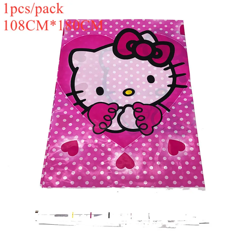 Одноразовая Скатерть Hello Kitty 1 шт. тематический чехол для стола Mouse тематическая