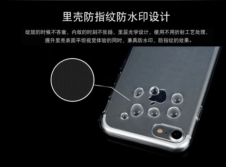 Флип-чехол для iPhone 8/8 Plus Оригинальный модный прозрачный чехол UMGG с окошком iPhone8