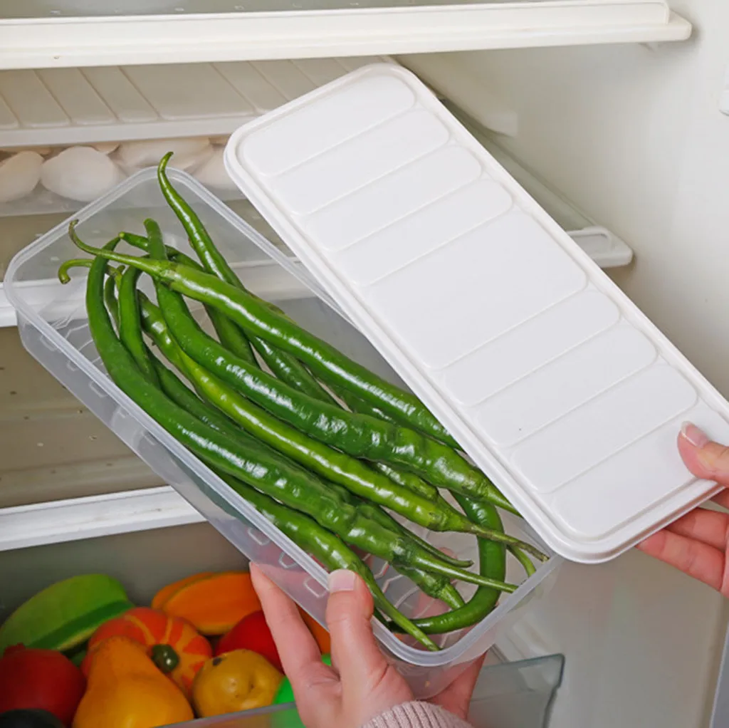 Контейнер для хранения холодильника контейнер овощей мяса фруктов большой