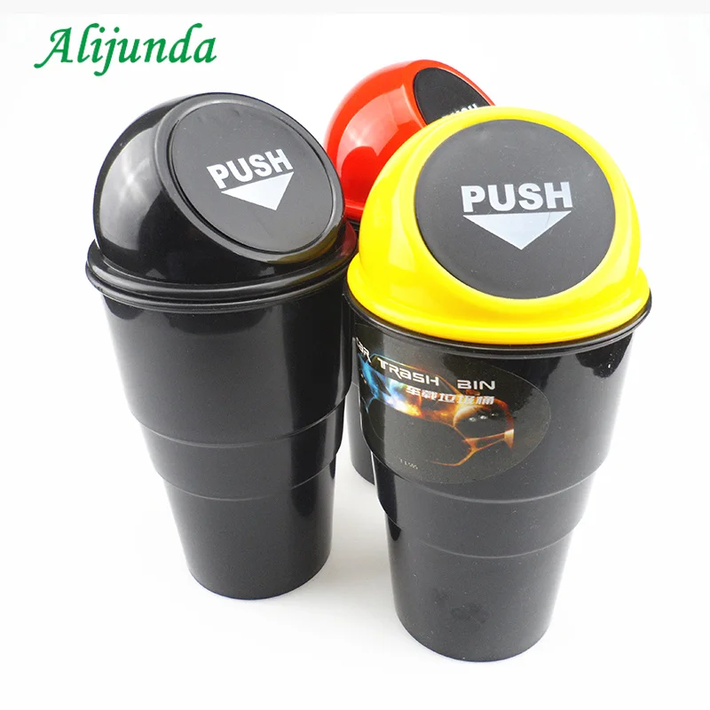 Hot selling Car Trash Can Garbage Dust Case Holder Bin Car-styling for Subaru Forester Outback Legacy Impreza XV BRZ | Автомобили и