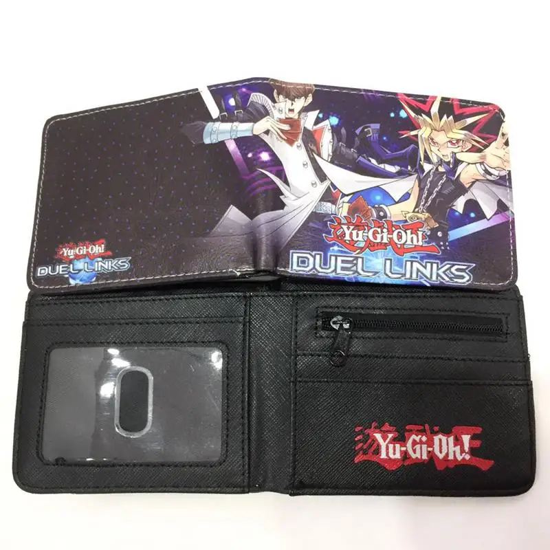 YX07 Аниме Yu-Gi-Oh, голубые глаза, белый дракон, монета, кошельки, мультяшная игра, двойной кошелек для студентов, детский подарок для подростков - Цвет: YX07