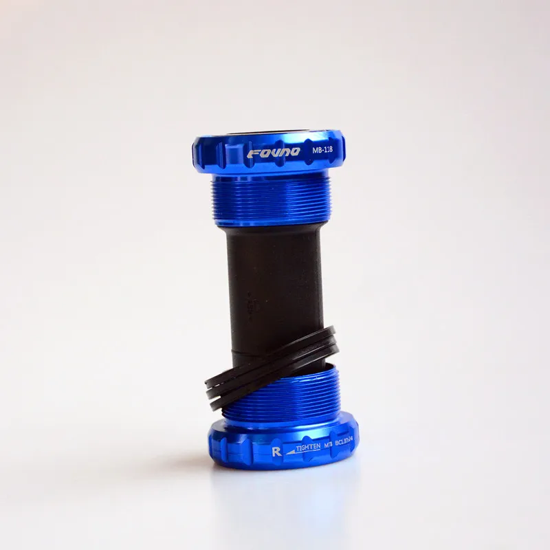 MTB Bike Bicycle Hollow Bottom Bracket Axis BB Cycling Aluminum Alloy Waterproof BSA 68/73mm Crank Set Axis Parts