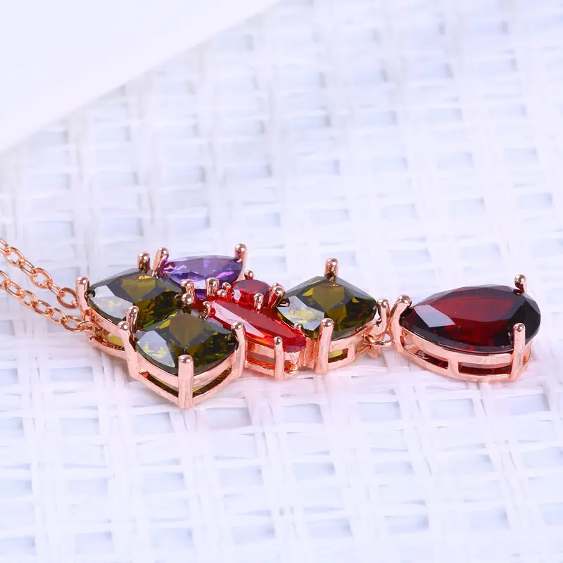Cartsinel яркие украшения из розового золота с фианитом|chain necklace|necklace anecklace wholesale |