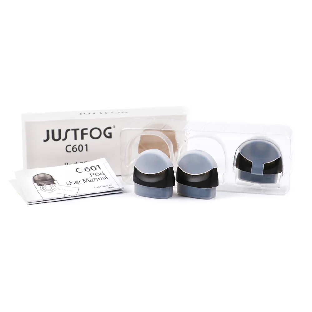 Оригинальный Justfog C601 pod 3 шт. в упаковке для justfog стартовый комплект 1 7 мл емкость