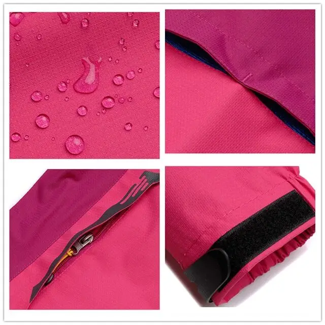 Женская куртка для походов на открытом воздухе водонепроницаемая ветрозащитная