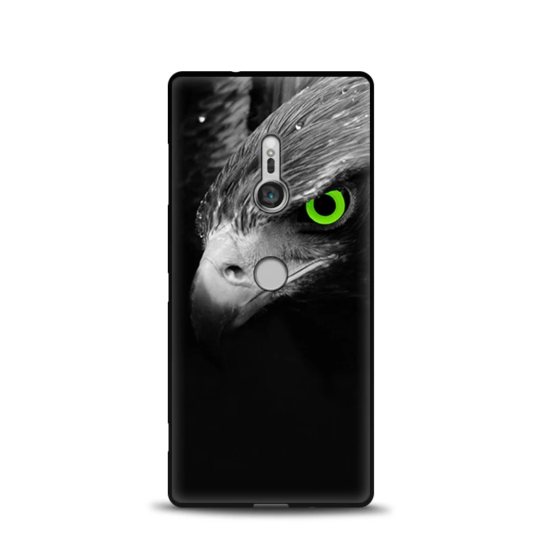JURCHEN, роскошный 3D мультяшный чехол для телефона, для sony Xperia XZ3, чехол, мягкий, TPU, силиконовый, задний Чехол для sony Xperia XZ3, двойной чехол - Цвет: 3