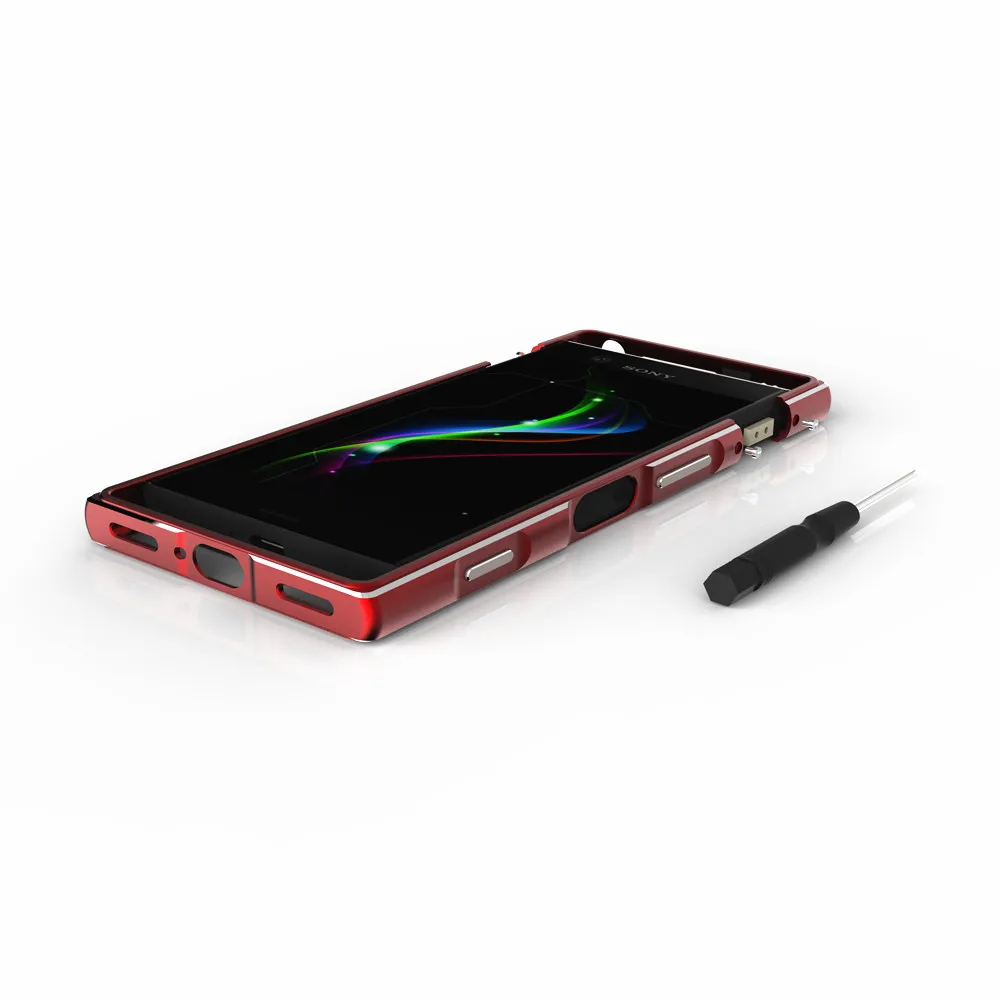 Для sony Xperia XZ3 XZ2 XZ1 Compact ультра тонкий алюминиевый металлический бампер рамка чехол для sony XA2/XA2 Ultra/XZ1 Mini