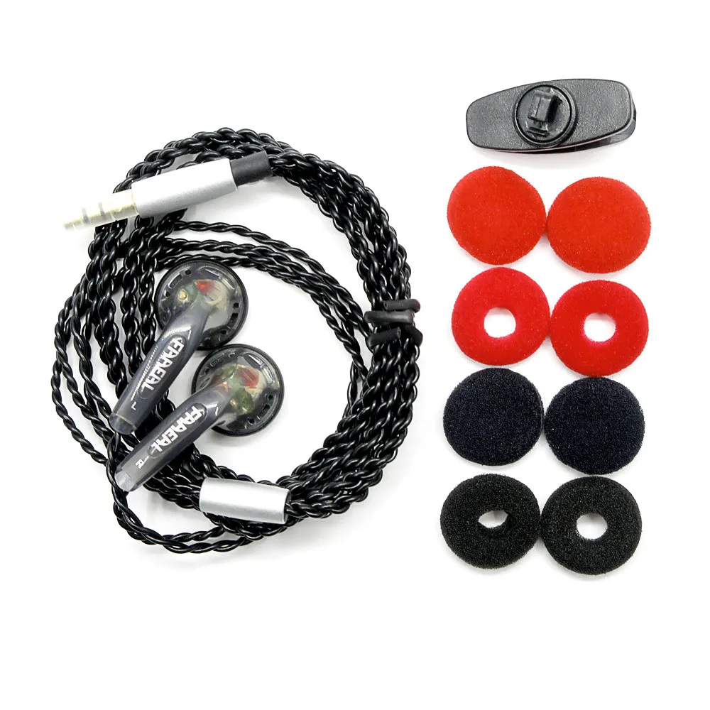 FAAEAL 64ohm 3 5 мм вкладыши HiFi наушники сплава Настроить DIY гарнитура DJ сладкий