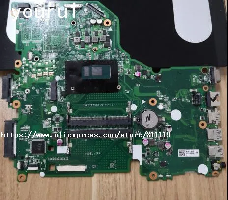 Yourui высокого качества для материнская плата i3 6100u Процессор Acer Aspire E5 574G DA0ZRWMB6G0