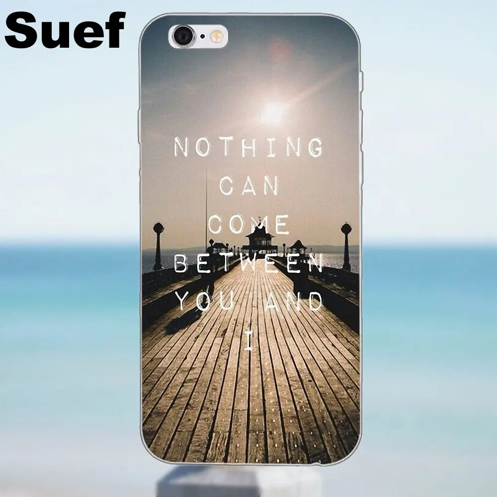 Для iPhone X 4 4S 5 5S 5C SE 6 6S 7 8 Plus Samsung Galaxy A3 A5 J1 J3 J5 J7 2016 2017 мягкий узор город 1975 текст Tumblr|for