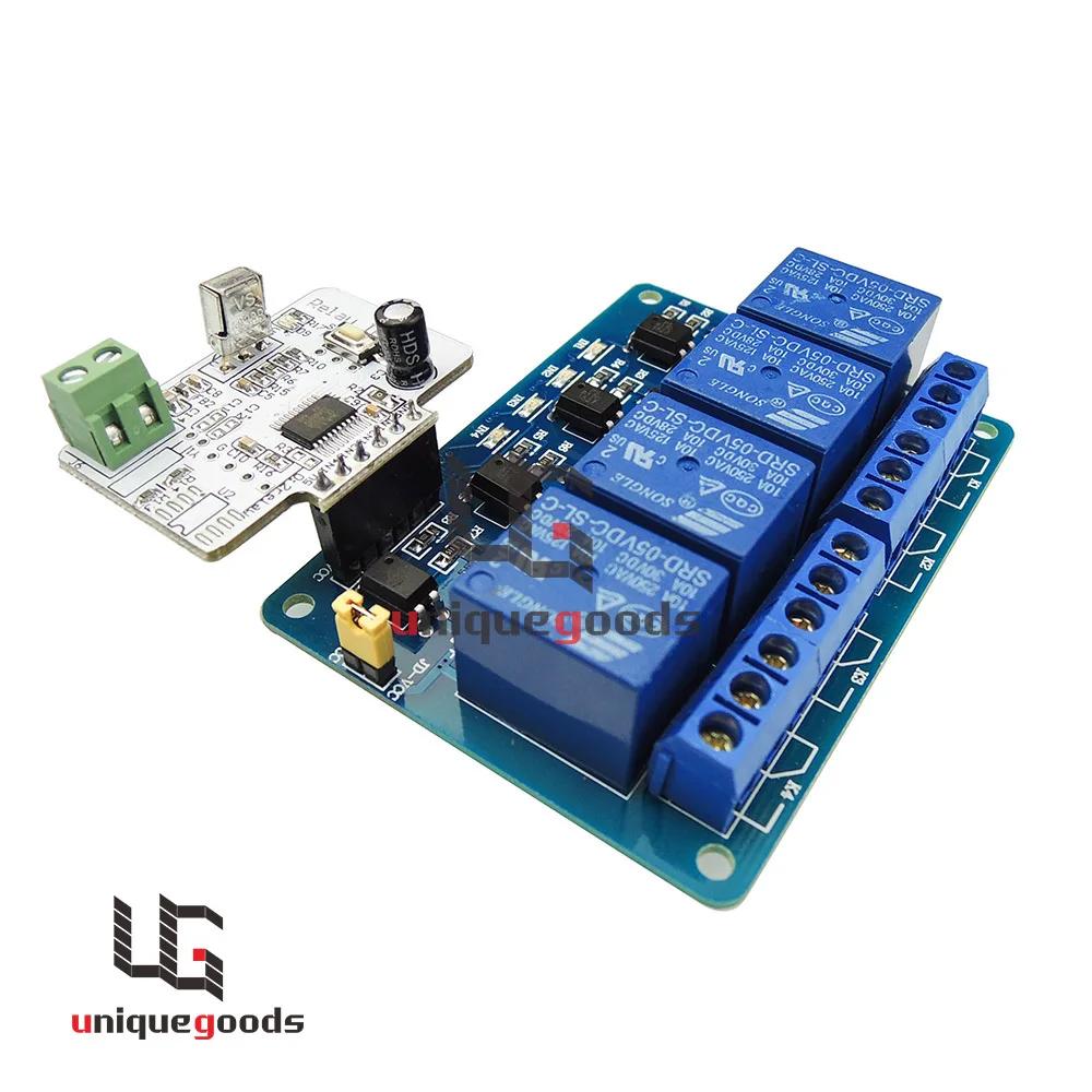 Лидер продаж новый 4-канальный Релейный модуль инфракрасный пульт