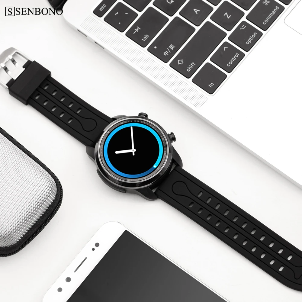 SENBONO KC06 Смарт-часы 4G ram 1 GB rom 16 Android 6 0 3 дюймов 360*360 ips lcd Bluetooth smartwatch поддержка gps