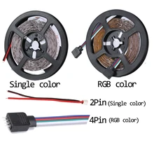 DC 12 V Вольт полосы IP20 светодиодный свет ленты 2835 RGB