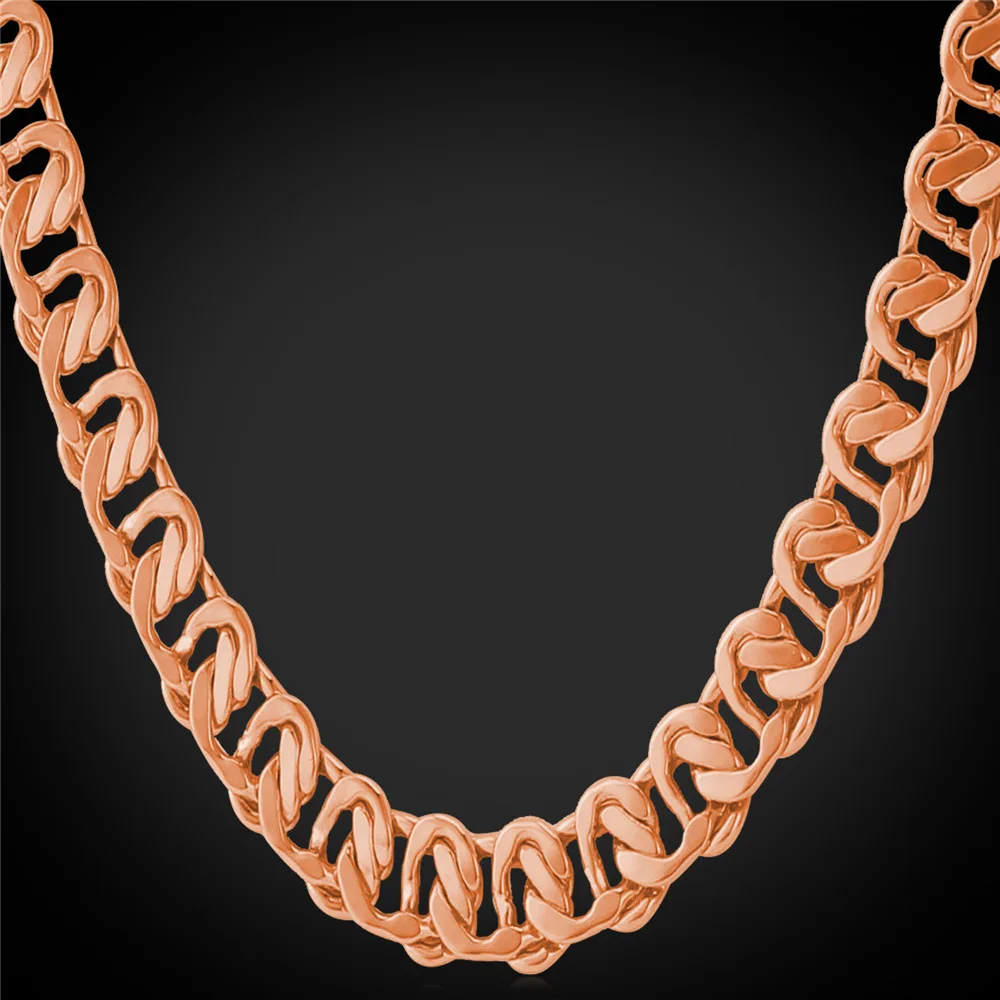 Золотая/Розовая/серебряная цепь Collare Мужская велосипедная N130|chain gold|jewelry