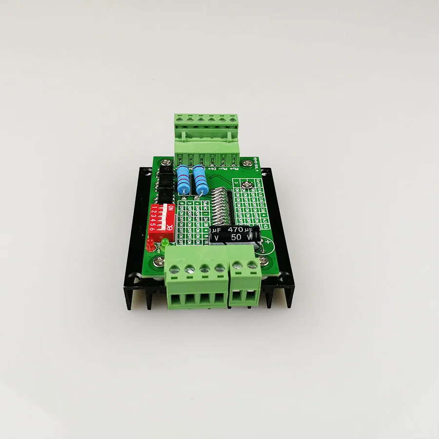 TB6600 Nema 42 52 Драйвер шагового двигателя 4.5A 12-36 в источник питания простой DIY