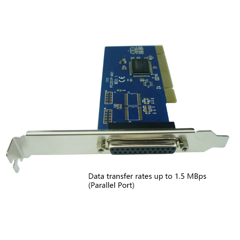 Новый параллельный порт DB25 принтер LPT к PCI карта конвертер адаптер Win7 Moschip MCS9805|to