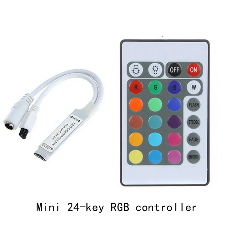 Светодиодная лента RF пульт дистанционного управления 24/44/40 key RGB/RGBW Пульт DC12V и