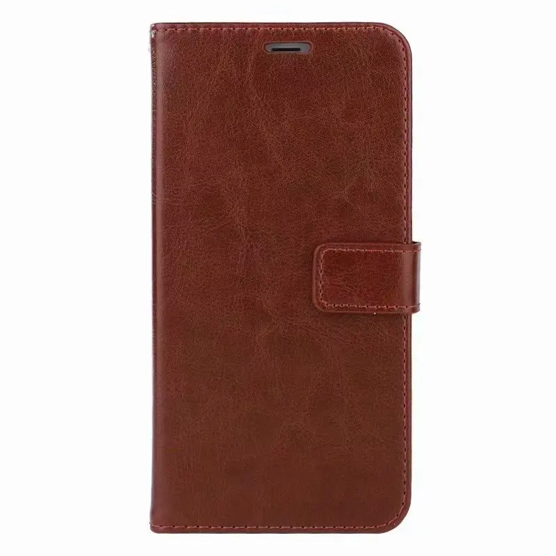 Роскошный кожаный чехол для карт с подставкой и откидной крышкой Redmi Note 7