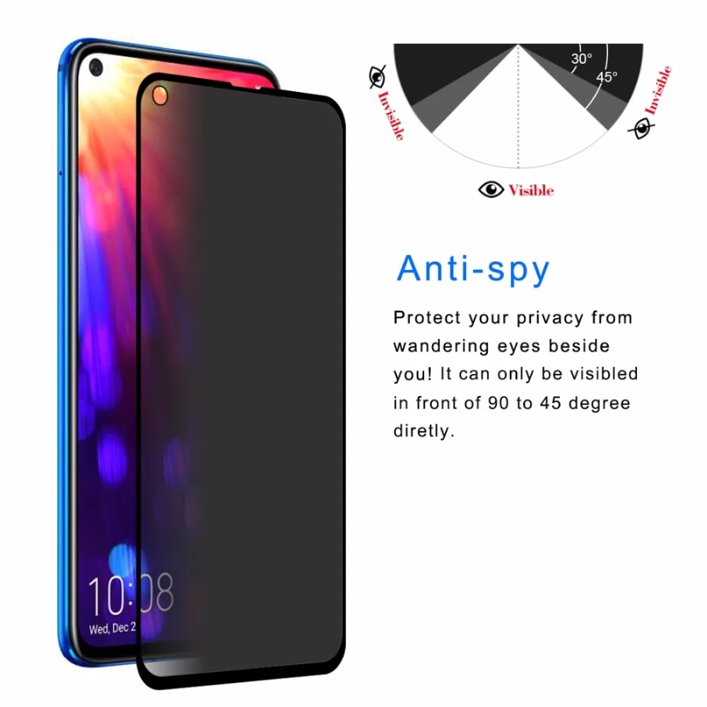 Закаленное стекло с антибликовым покрытием для Huawei Honor View 20 0 26 мм 9H 2.5D | Мобильные