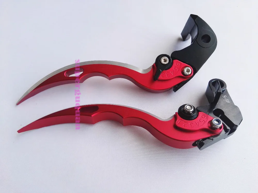 Новые рычаги тормоза и сцепления для мотоциклов с чпу стиль лезвия Suzuki GSXR600 GSXR750