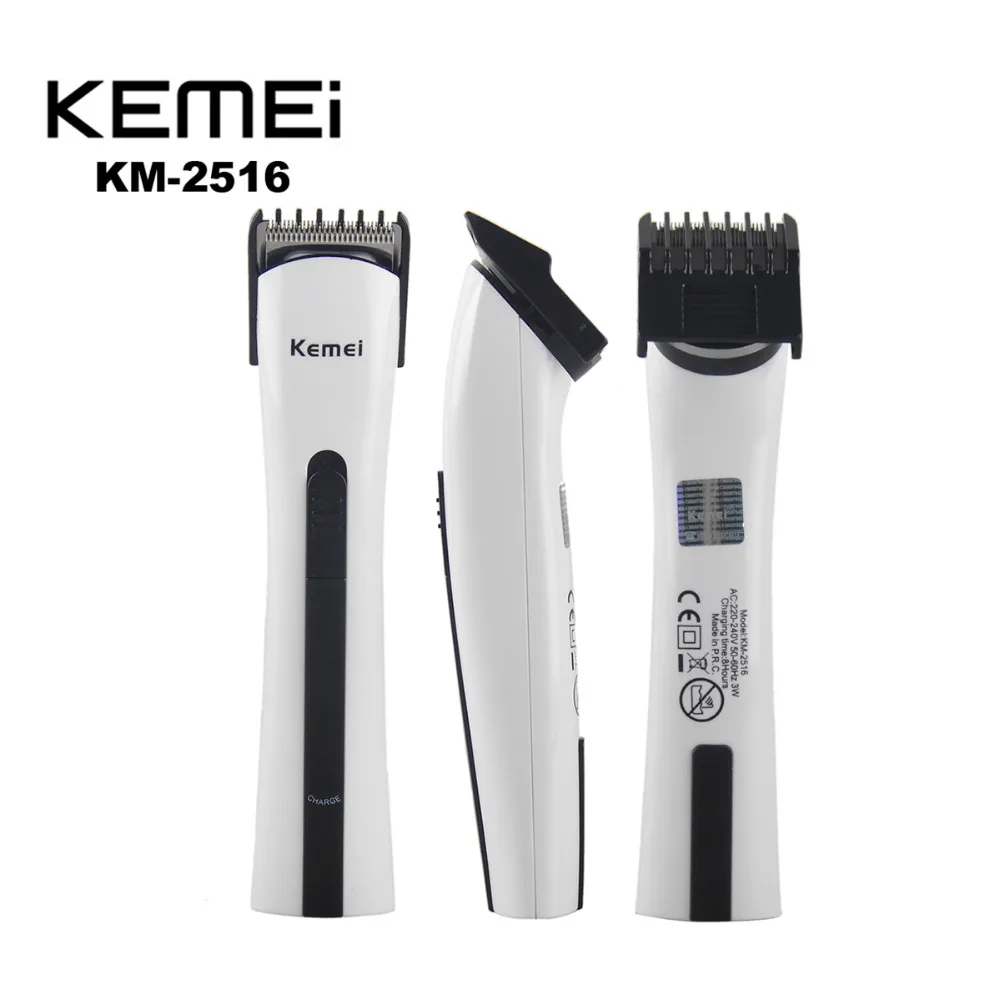 Kemei KM-2516 для мужчин триммер для стрижки бороды Электрический станок для бритья машинка для стрижки волос maquina de cortar o cabelo Бритва Парикмахерская