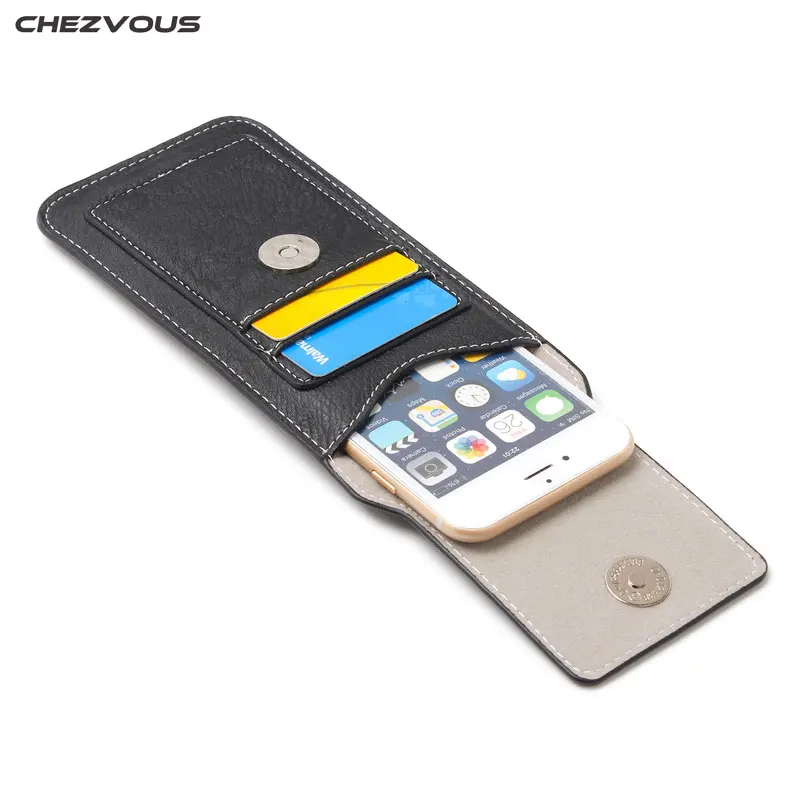 Чехол chezyou на ремне для iphone 7 6 8/PLUS роскошный чехол из искусственной кожи флип