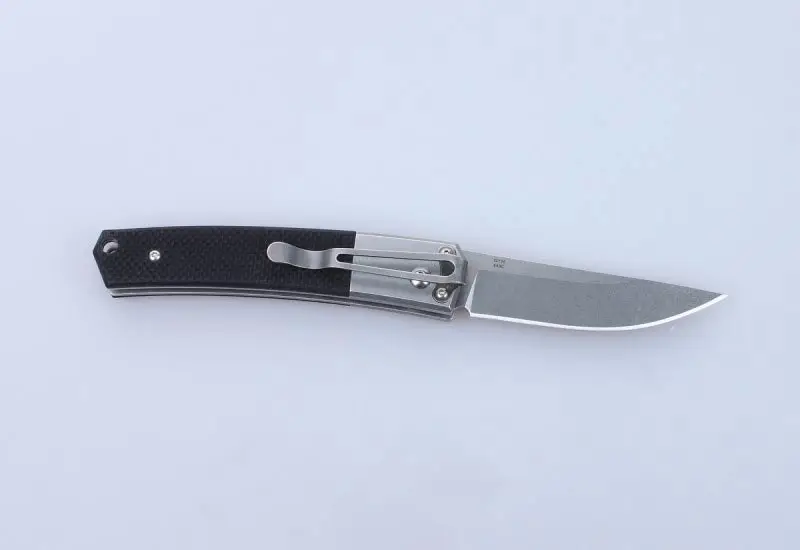 BLACK Gango G7362 F7362 58-60HRC 440C лезвие G10 Ручка складной Ножи для выживания на природе, для кемпинга, инструмент карманный нож для охоты, для повседневного использования - Цвет: BLACK