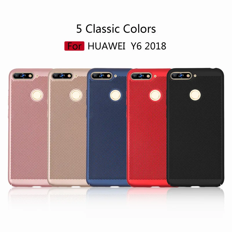 Полый теплоотвод Жесткий ПК для Huawei на Honor 7A Pro DUA-L22 чехол телефона Y6 prime Y5 2018