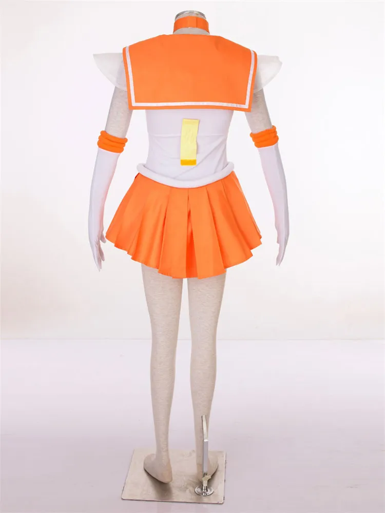 

SuperS Sailor Moon Minako Aino Sailor Venus Cosplay Halloween Woman Costumes