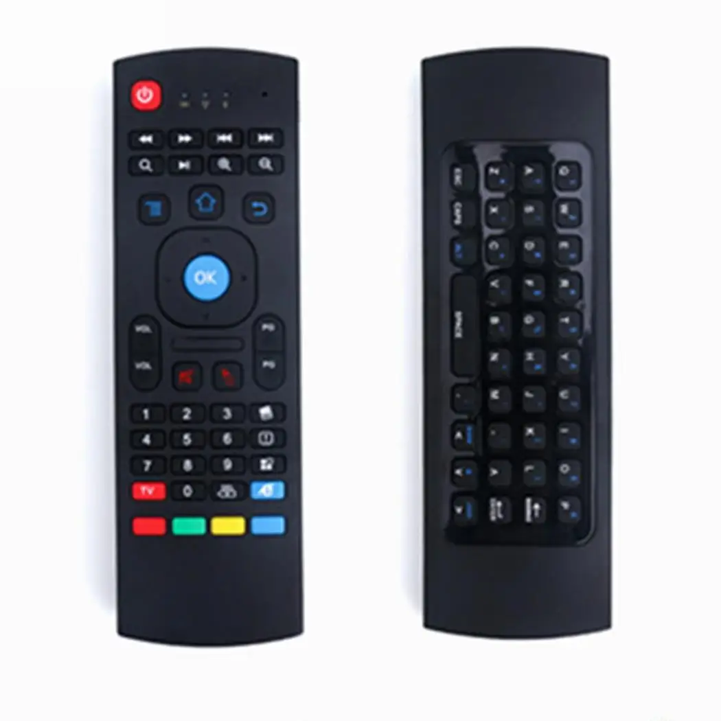 Portabl 2 4 GHz беспроводной пульт дистанционного управления Fly Air Mouse беспроводная Qwerty