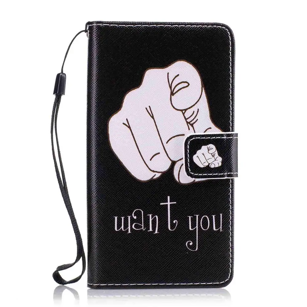 Finger Модный кожаный чехол-бумажник с откидной крышкой для Wiko Lenny4 Lenny3 Lenny2 Lenny 4 3 2 4G LTE розовый защитный чехол для телефона - Цвет: Finger