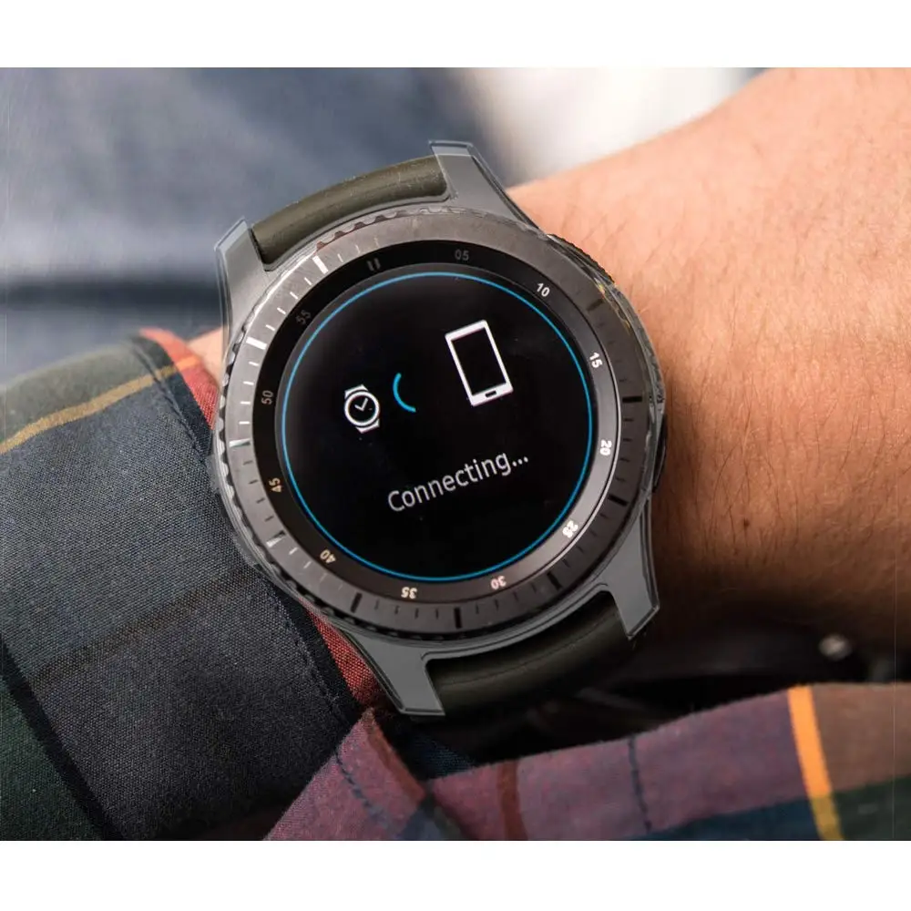 Tschick чехол для Samsung Galaxy Watch 42 мм SM R800 ТПУ Scractch защита от рамки защитный оболочка