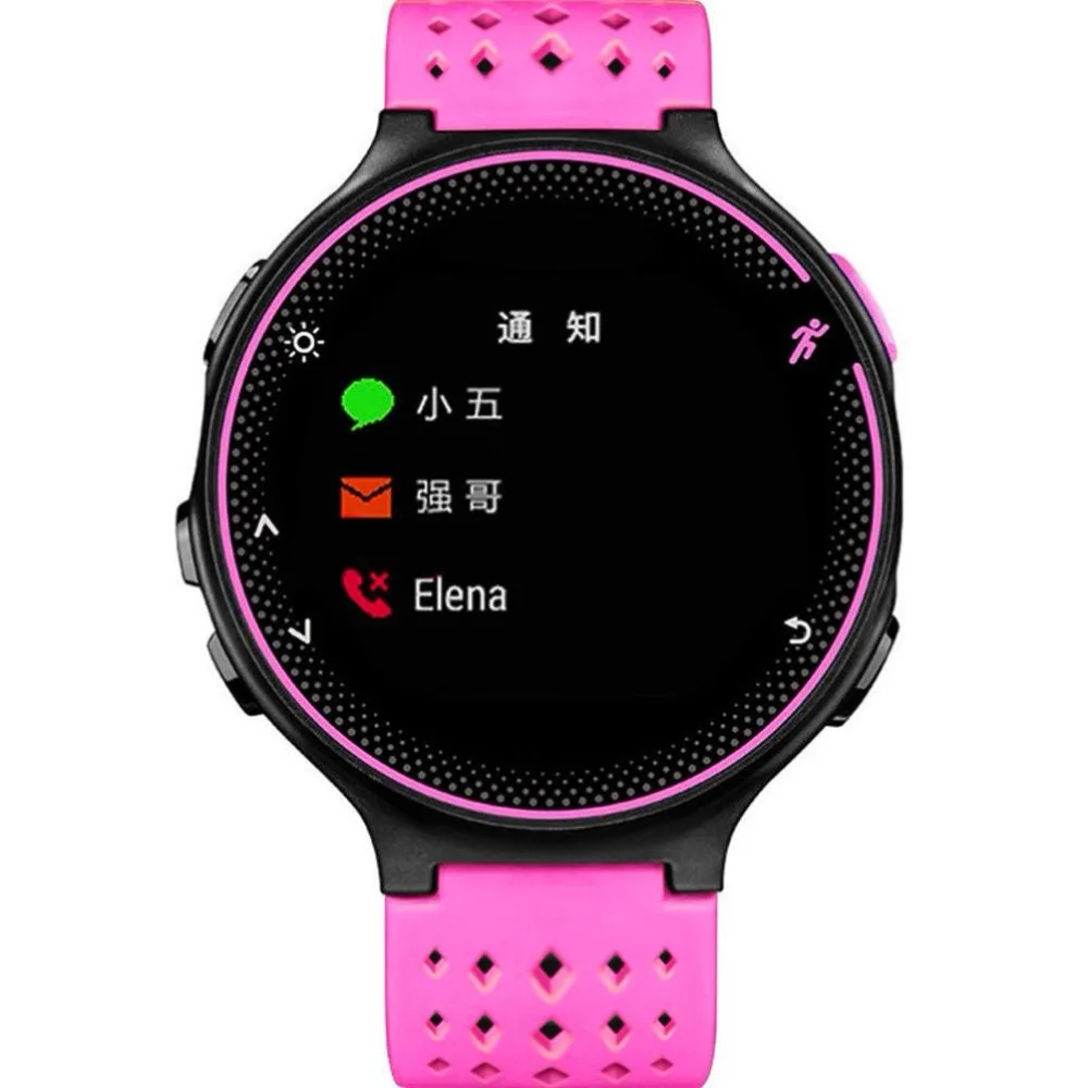 Ремешок силиконовый для смарт часов Garmin Forerunner 220/230/235/620/630/735|Ремешки часов| |