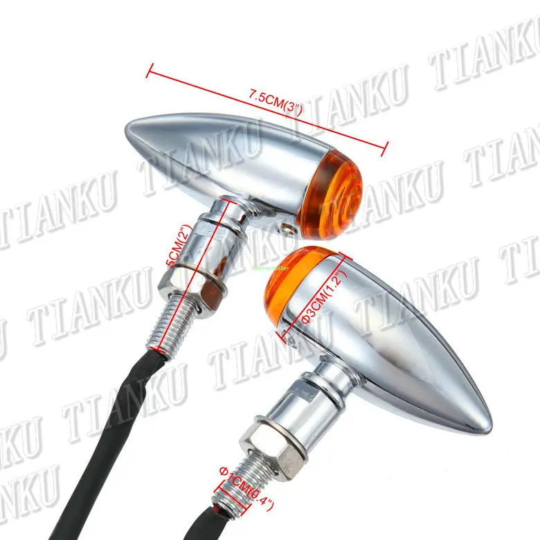 Универсальный металлический поворотник для Yamaha VStar 400 650 1100 1300 Virago Xv 250 535 750 Road Star