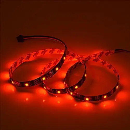 Светодиодная лента WS2801 IC magic Dream неводостойкая цифровая RGB с 32 светодиодами s/M