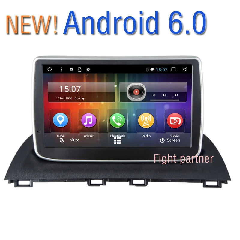 Бесплатная доставка Android 6 0 стерео автомобильный dvd плеер для Mazda3 Axela Gps