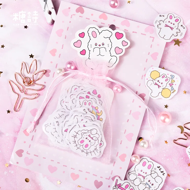 100 штук упак. Kawaii бумажный стикер для канцелярских товаров набор в японском стиле