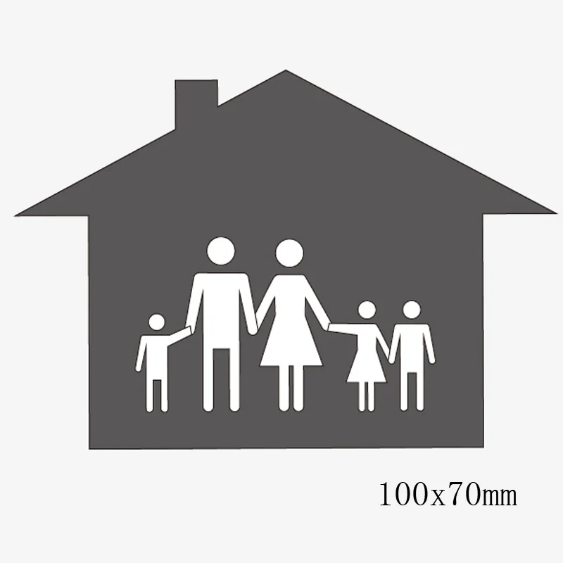 Металлические штампы Family in House для вышивки сделай сам скрапбукинг тиснение
