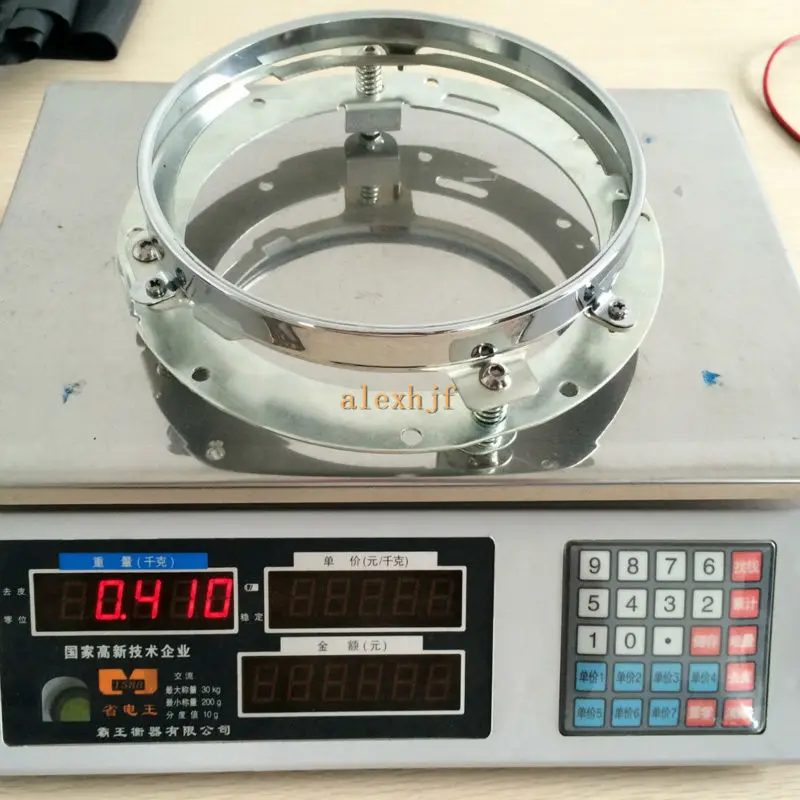 

7" Daymaker HID LED Headlight Mounting Ring Bracket Case for Harley-Davidson Motorcycle Touring 1994~13 FLD Softail Models etc