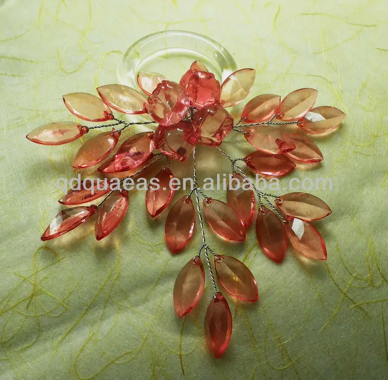 

beaded wedding napkin ring, napkin holder, decoration napkin ring