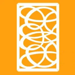 8pcs/lot New Arrival Style 2014 hanging home decor white modern room dividers folding screen slender shape carved wall divider | Дом и сад