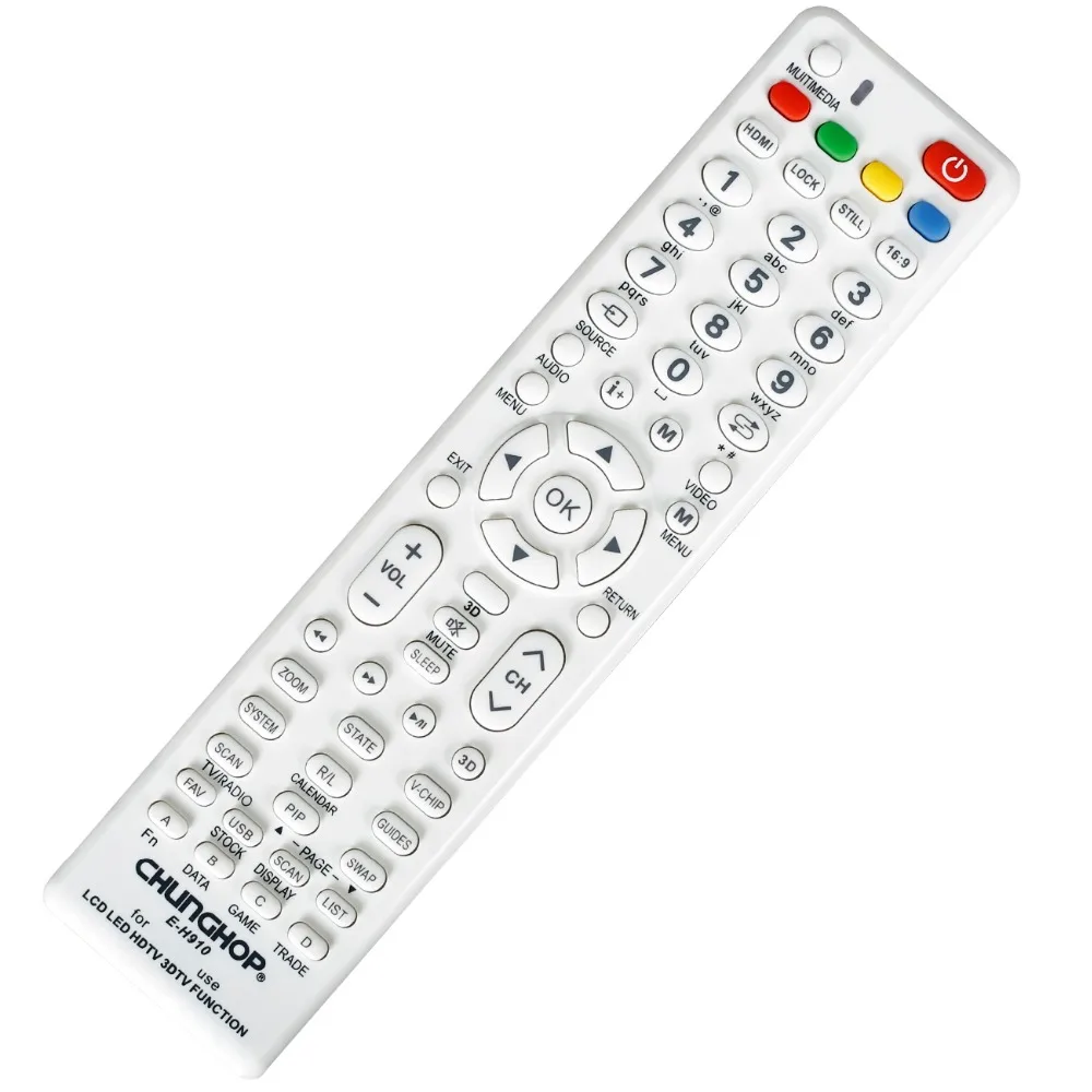 CHUNGHOP E-H910 для HaierTV дистанционного Управление HTR-D01A HTR-D3E Hfy-35g htr-d03 htr-d02a htr-299a hyf-34e htr-160a