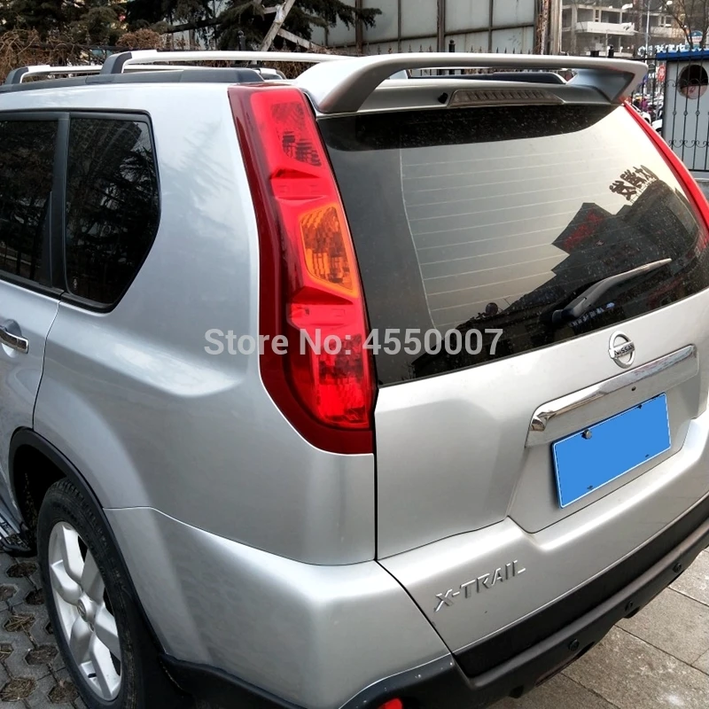 Для Nissan X-trail X Trail 2008-2012 Высокое качество Abs Plaatic праймер цветной задний оконный спойлер на крышу заднее крыло