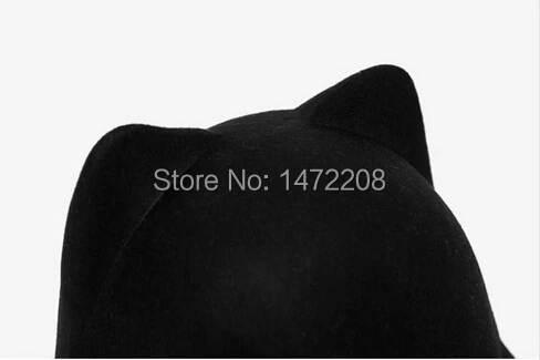 Бесплатная доставка женские шапки на осень и зиму шерстяные маленькие шляпы