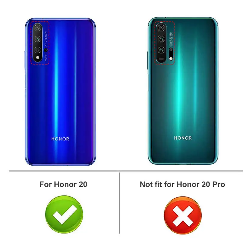 Чехол для Huawei Honor 20 6 26 дюйма мягкий силиконовый чехол из ТПУ телефона Honor20 YAL-L21 YAL L21