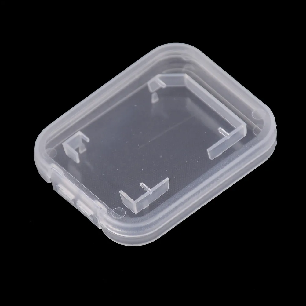 

10Pcs SD SDHC Memory Card Case Holder Protector Transparent Plastic Box Storage 48* 38* 6mm