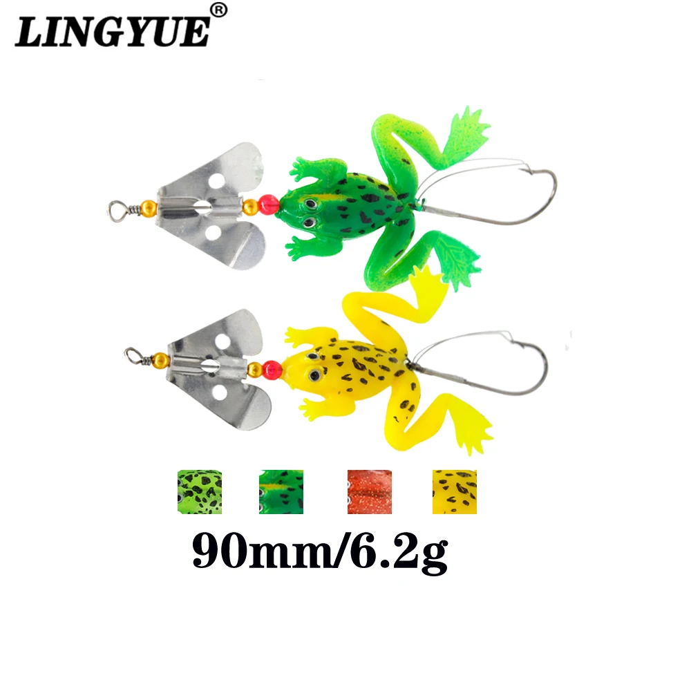 Мягкая рыболовная приманка в виде лягушки 90 мм/6 2 г 1 шт.|fishing soft|lure baitsoft lure |