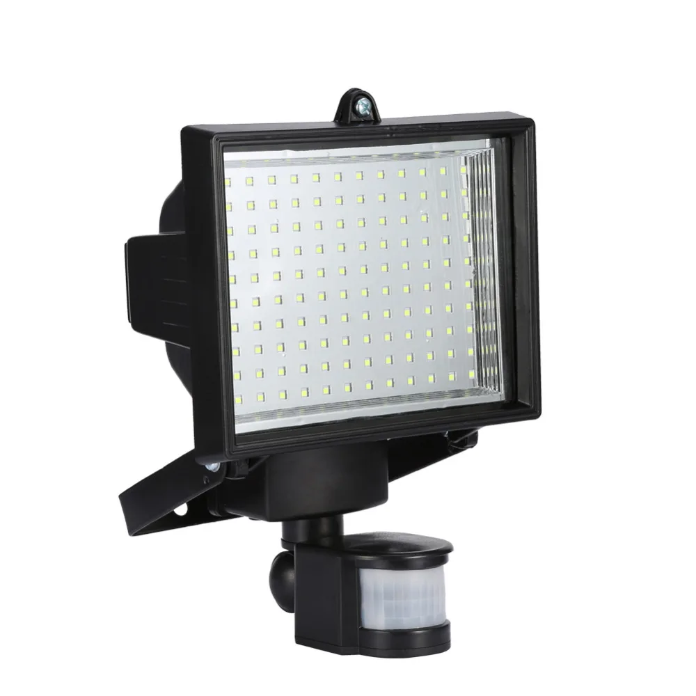 120 LED Солнечный свет сад аварийный инфракрасный датчик движения человеческого
