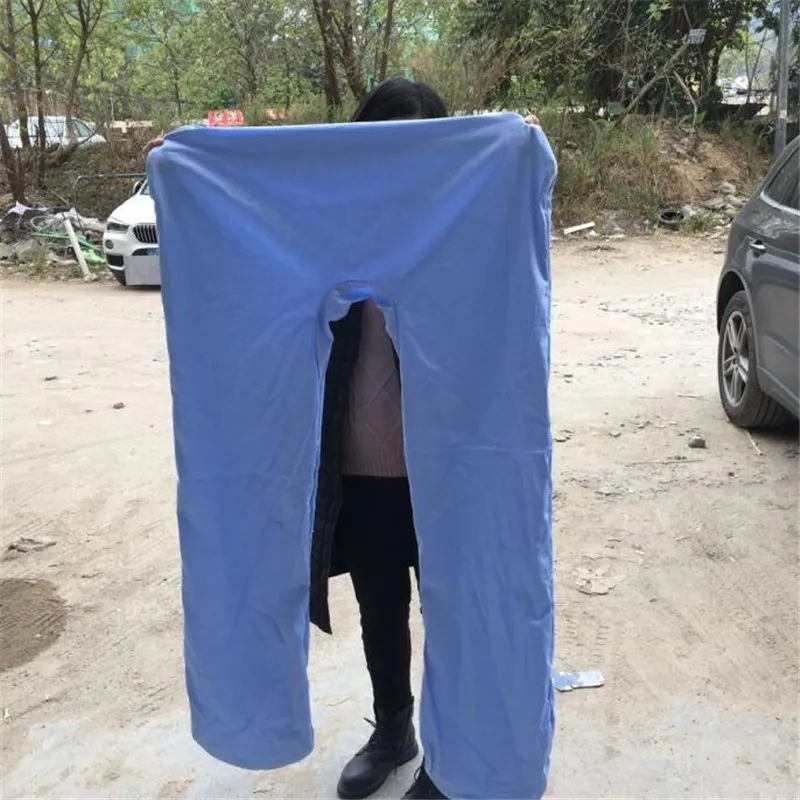 Blue Pillow Cover Удобные u-образные подушки для беременных, лучше всего для боковые шпалы - Цвет: Blue Pillow Cover