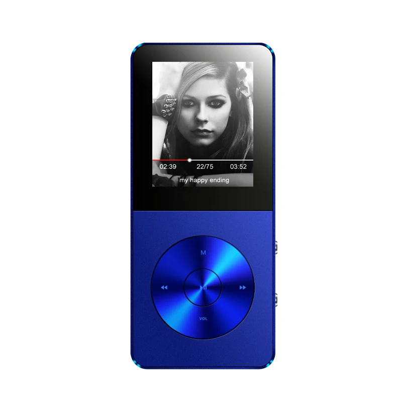 MP3 плеер IQQ X1 Мини Портативный Спорт Радио Видео музыкальные плееры с динамиком 8